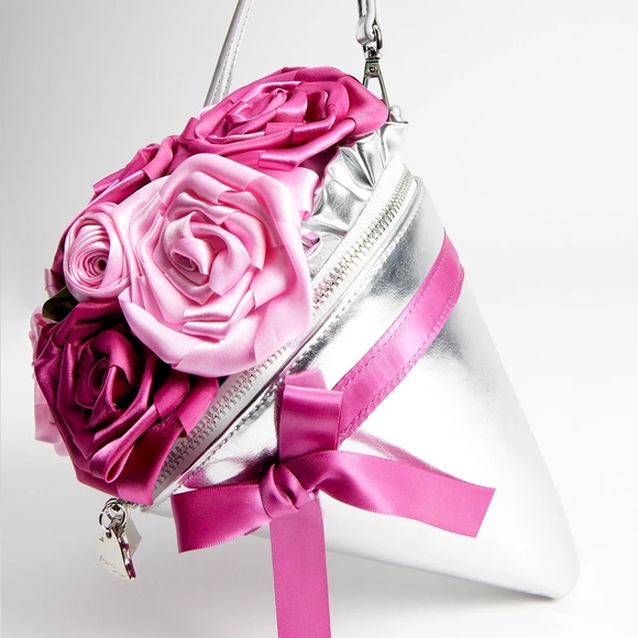 KITSCH SOMETHIN NEW Pink Bouquet Bag - Picture 2 of 4
